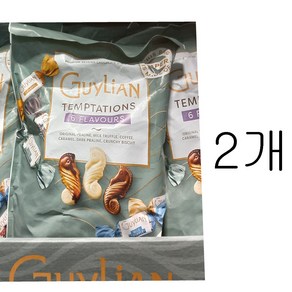 길리안 템테이션 파우치 초콜릿, 620g, 2개