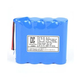 18650 배터리 1S4P 3.6V 13400mAh 케이블 타입