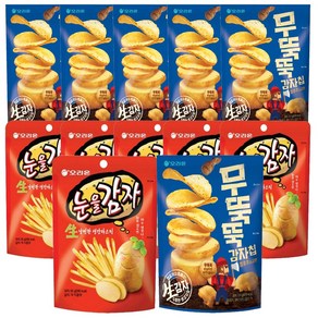 오리온 무뚝뚝감자칩 60g x 6p + 눈을감자 56g x 6p