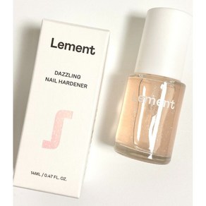 [정품]라미샵 르멘트 다즐링 하드너 14ml 반짝임케어 네일케어 손톱관리 LEMENT DAZZLING NAIL HARDENER, 3개