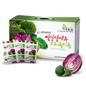 청룡농원 빨간양배추 브로콜리즙 110ml x 75개입, 75개