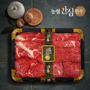 농협안심한우 1등급 선물세트 냉장 등심 채끝 구이용 불고기 국거리, 1등급 한우세트 1.9kg