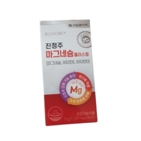 진정주 마그네슘 플러스정 1박스(1200mg x 60정)