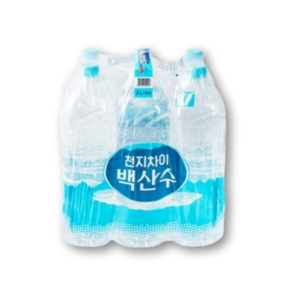 빠른 배송 농심 백산수 1L 78개 (기프티콘 증정), 6개, 2L