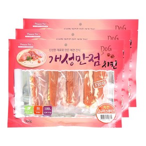 (3개묶음) 개성만점 300g 대용량 간식 애견간식 노즈위크간식 치킨 소고기 오리 연어 황태 고구마, 황태+고구마큐브 x3봉, 3개