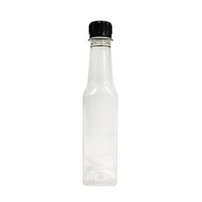 형창플라스틱 페트와인병 사각 250ml, 1개