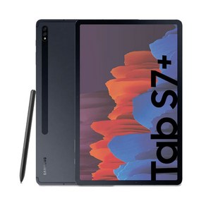 [A급리퍼] 삼성 갤럭시탭S7+ LTE+WIFI SM-T975 256G_펜 포함, 블랙