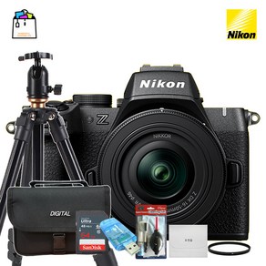 니콘정품 Z50 II +16-50mm KIT +메모리 64GB+리더기+필터+크리닝세트+포켓융+가방+삼각대 풀패키지세트(랜덤박스행사중)-WSL