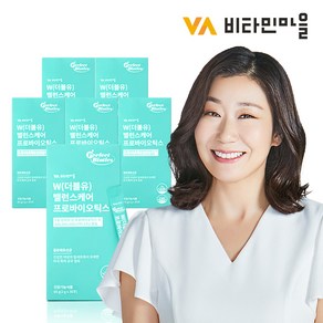 VV비타민마을 비타민마을 퍼펙트바이오틱스 W 더블유 밸런스케어 프로바이오틱스 여성 질유산균 6박스 6개월, 60g, 6개