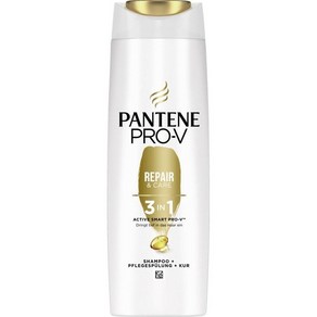 독일 팬틴 프로 브이 Pantene Po-V 리페어 & 케어 3 in 1 샴푸 컨디셔너 트리트먼트, 1개, 250ml