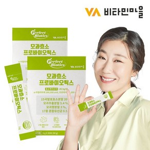 퍼펙트바이오틱스 모과효소 프로바이오틱스 효소 2박스 총60포, 90g, 2개