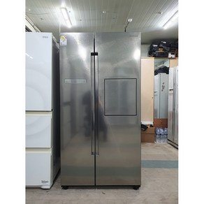 중고 가성비 삼성 메탈 홈바 양문형냉장고 815L, RS82J60007VB