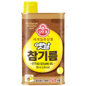 오뚜기옛날 참기름, 500ml, 2개