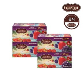 셀레셜시즈닝스 와일드베리 징거 침출차, 2.35g, 20개입, 4개