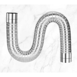 보일러주름관 알루미늄 연통 자바라 호스 닥트 배기관, 1개