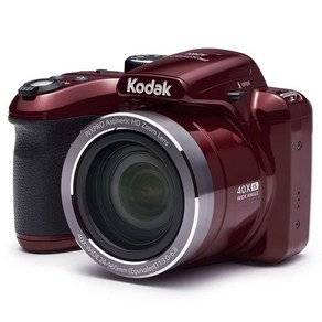 Kodak AZ401RD Point & Shoot 디지털 카메라 3인치 LCD 포함 레드 6113486031, 1개