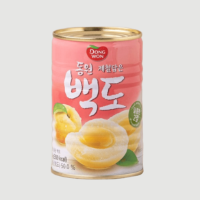 동원 아삭달콤한 백도 400g, 1개