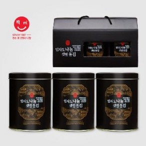 선물용김 임자도나눔갯벌김 6호 50 g (9 절 90 매) X 3 캔 유로통상, 3개