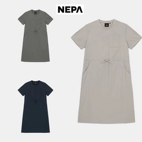 네파 24SS 인기상품/여름철/쿨맥스/속건소재/여성 컴포 라이트 여름 롱 원피스 7K42861