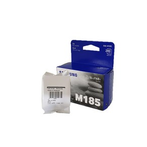 INK-M185 C185 M185XL 검정 컬러 호환잉크 SL-J1680 J1780W J1685, 정품벌크 검정, 1개