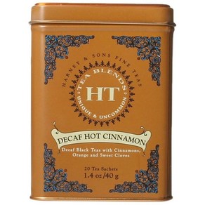 하니앤손스 디카페인 핫 시나몬 블랙티 Haney & Sons Decaf Hot Cinnamon Black Tea, 1개, 20개입