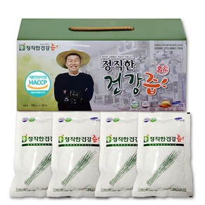 정직한건강즙 정직한 부추즙 국내산 부추엑기스, 90개, 110ml