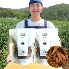 1+1 반듯한청년 볶은 둥굴레 250g 2봉 국산 건조 햇 차 말린 것