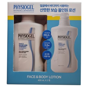 피지오겔 페이스 앤 바디 로션 (400ml + 400ml), 400ml, 2개