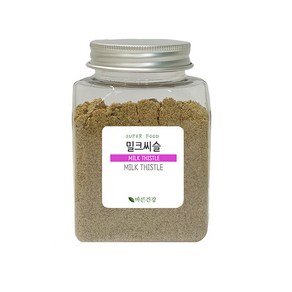 MILK THISTLE POWDER 밀크씨슬 분말 밀크시슬 씨앗 가루 100% 폴란드산, 1개, 120g