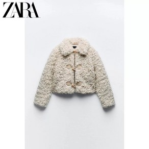 자라 뽀글이 크롭 자켓 ZARA