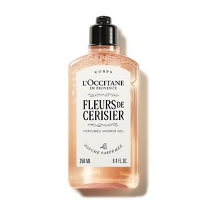 [본사정품] 퍼퓸바디워시 퍼퓸샤워젤 록시땅 체리 블라썸 퍼퓸드 샤워 젤 250ml 백화점상품 빠른배송 국내배송, 1개