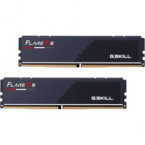 G.Skill 지스킬 플레어 X5시리즈 (AMD엑스포) DDR5 RAM 64GB (2x32GB) 6000MT/s CL30-40-40-96 1.40V 데스크탑 컴퓨터 메모리 UDIM