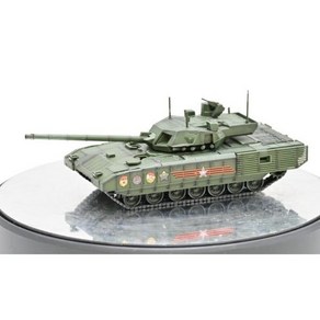 다이캐스트 Sanrong 1/72 러시아 T14 Armata 주력 전투 탱크 군사 퍼레이드 모델 인간 완제품