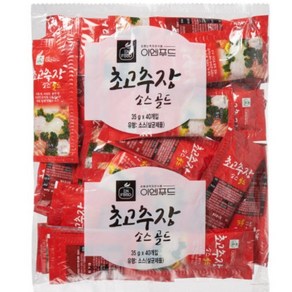 미니초고추장, 40개, 35g