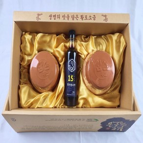 삼손푸드 황토에 직접 구운 황토소금선물세트 1호(멸치발효액 포함), 1개, 90g