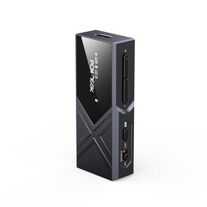 [ 632179 ] FiiO KA17 휴대용 USB DAC 오디오 HiFi 디코더 듀얼 ES9069Q PCM768 DSD512 3.5/4.4mm 출력 안드로이드 iOS 맥 W, 블랙
