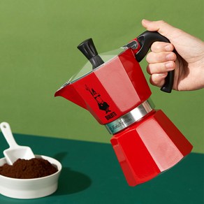 비알레띠 모카포트 익스프레스 레드 3컵 bialetti, 1개