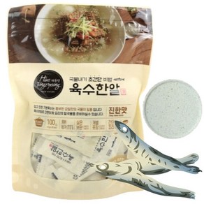 해통령 육수한알 진한맛 멸치 다시마 4g x 25입 2봉지E, 100g, 2개