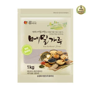 류씨네 수입산 메밀가루, 1kg, 1개