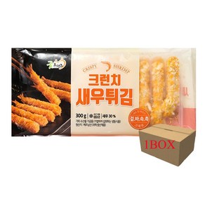 굿프랜즈 크런치 새우튀김 1BOX 300gx20개, 20개, 300g