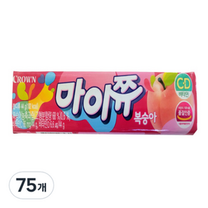 마이쮸 복숭아, 44g, 75개