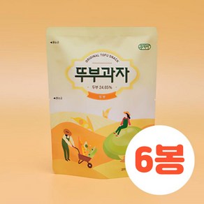 쿠키아 오리지널 뚜부과자 50g X 6봉, 6개