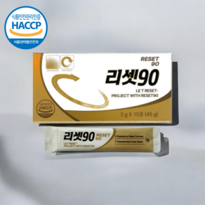 [RESET]탄수화물 컷팅제 분해 배출 리셋90 바나나잎 그린커피빈 L-카르니틴 다이어트 보조제, 1개, 15정