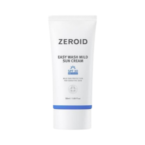 [제로이드] 이지 워시 마일드 선크림 SPF30/PA++++ 50ml, 1개