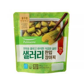 반듯한식 샐러리 한입장아찌 300g 파우치 풀무원 냉장, 1개