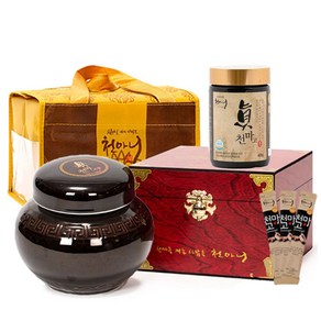 [화인홈쇼핑] 천마니 진천마고 엑기스 고농축 무주 천마 진액 선물세트, 800g, 1박스