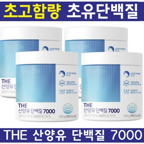 닥터루템 산양유 단백질 7000, 252g, 4개