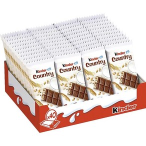 Ferrero Kinder Country 우유크림 필링 킨더 초콜렛 23g x40개입