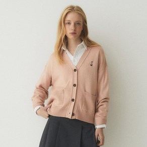 후아유 Steve Loose-fit V-neck Cadigan WHCKE4T82F 1146353