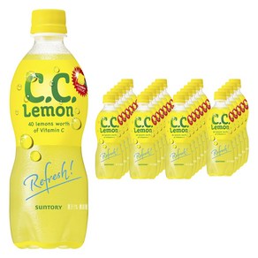 산토리 C.C. 레몬 500ml, 24개